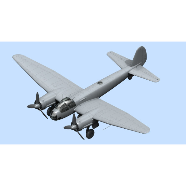 Ju 88A-4, Німецький бомбардувальник ІІ МВ 1/48  ICM 48233