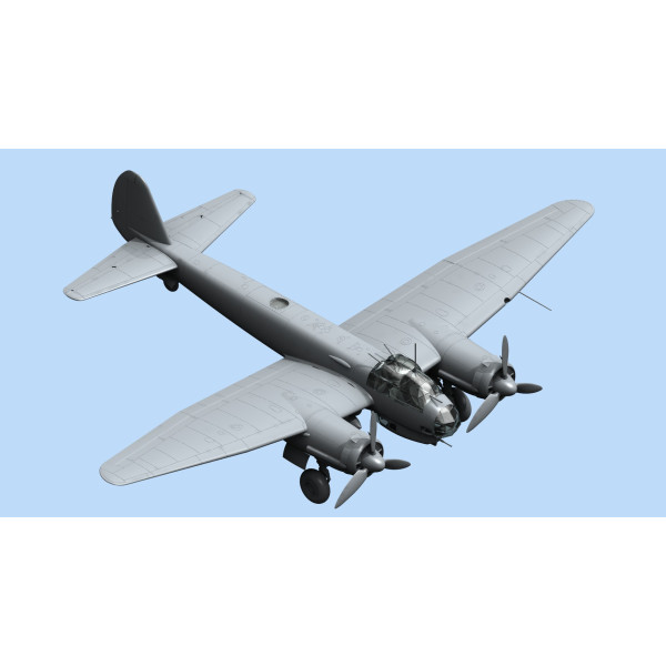 Ju 88A-14, Німецький бомбардувальник ІІ МВ 1/48  ICM 48234