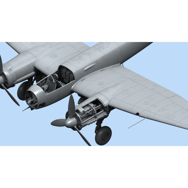 Ju 88A-14, Німецький бомбардувальник ІІ МВ 1/48  ICM 48234
