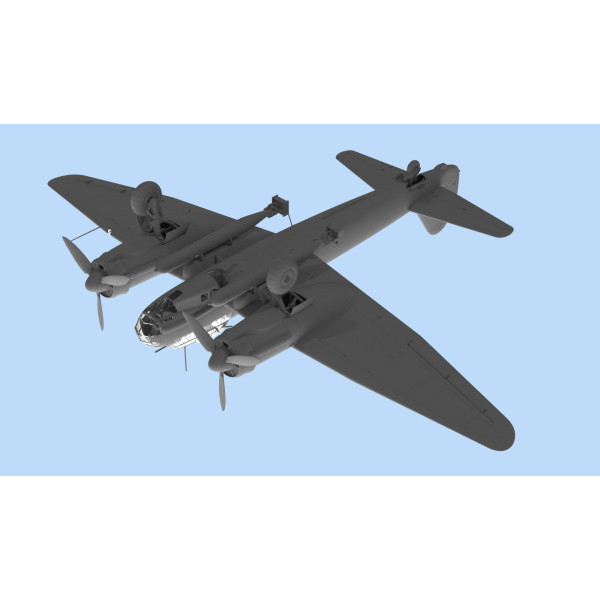 Ju 88A-4 / Torp, Німецький торпедоносець ІІ МВ 1/48  ICM 48236