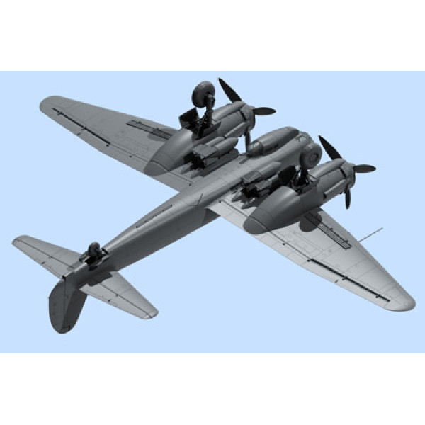 Ju 88A-4, Бомбардувальник країн Осі ІІ МВ 1/48  ICM 48237