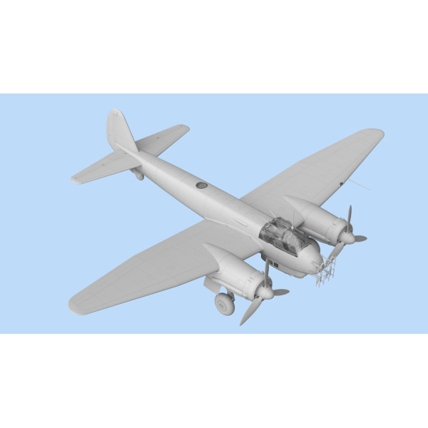 Ju 88с-6b, Німецький нічний винищувач ІІ МВ 1/48  ICM 48239