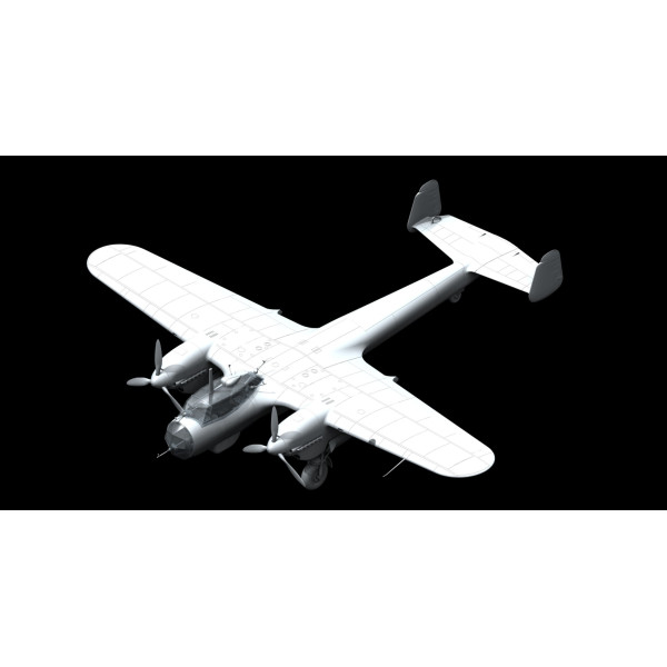 Do 215B-4, Німецький літак-розвідник II МВ 1/48  ICM 48241
