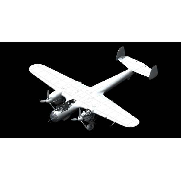 Do 215B-4, Німецький літак-розвідник II МВ 1/48  ICM 48241