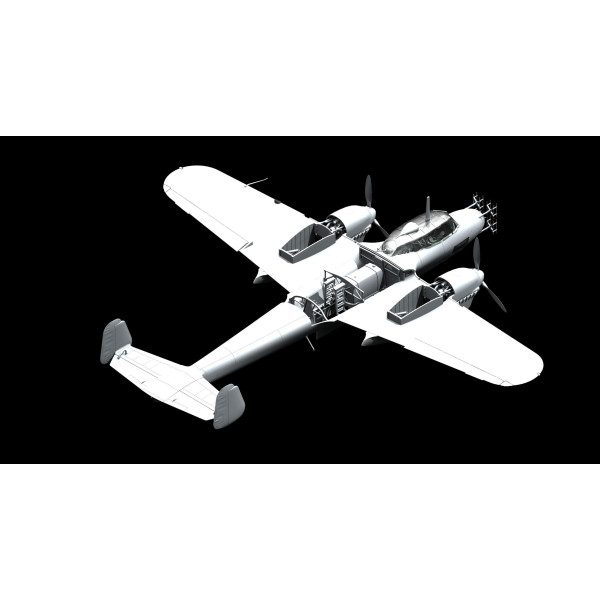 Do 215 B-5, Німецький нічний винищувач ІІ МВ 1/48  ICM 48242