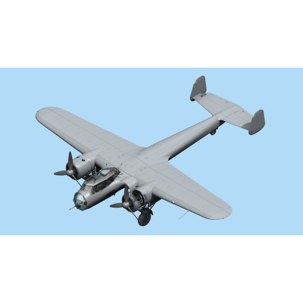 Do 17Z-2, WWII German Bomber (100% new molds) 1/48 ICM 48244