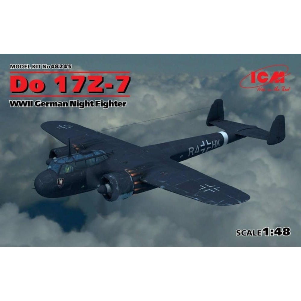Do 17Z-7, Німецький нічний винищувач ІІ МВ  1/48  ICM 48245