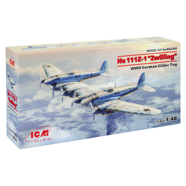 He 111Z-1 “Zwilling”, Німецький буксировальник планерів II МВ 1/48 ICM 48260