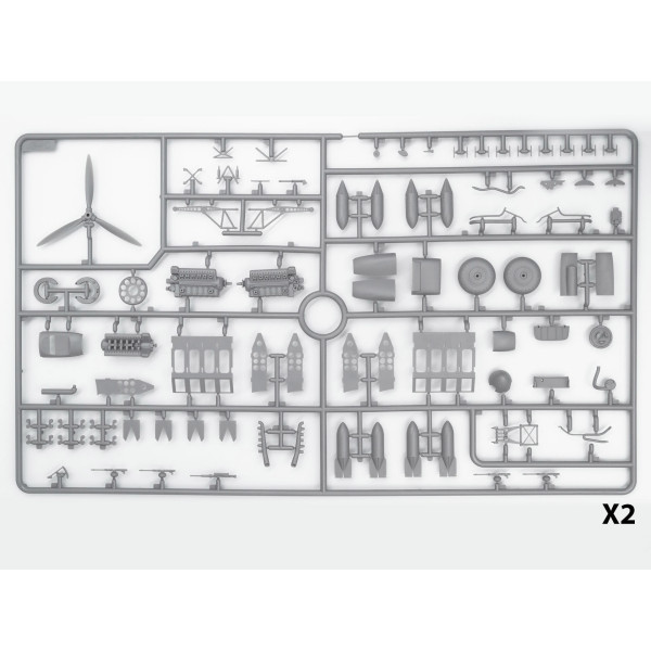 Бомбардувальник He 111H-3 (ВПС Румунії, II Світової Війни) 1/48 ICM 48266