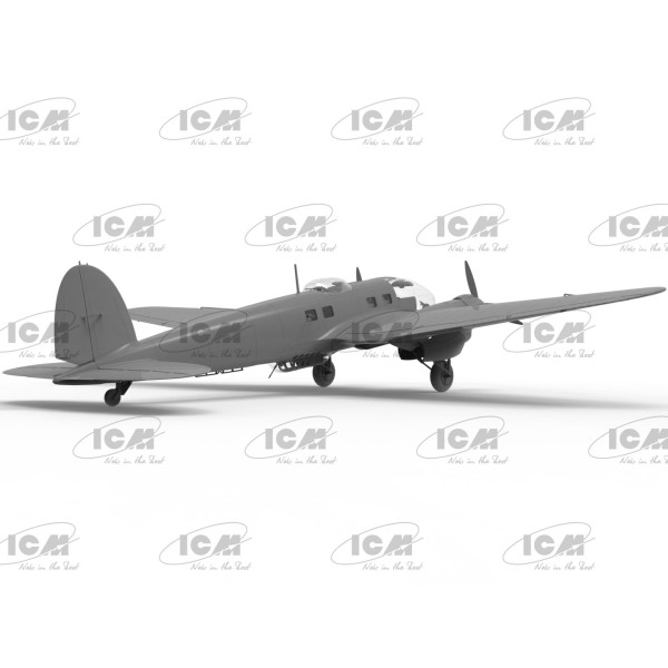 He 111H-8 Paravane Німецький літак WWII  1/48 ICM 48267