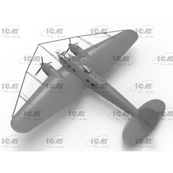 He 111H-8 Paravane Німецький літак WWII  1/48 ICM 48267
