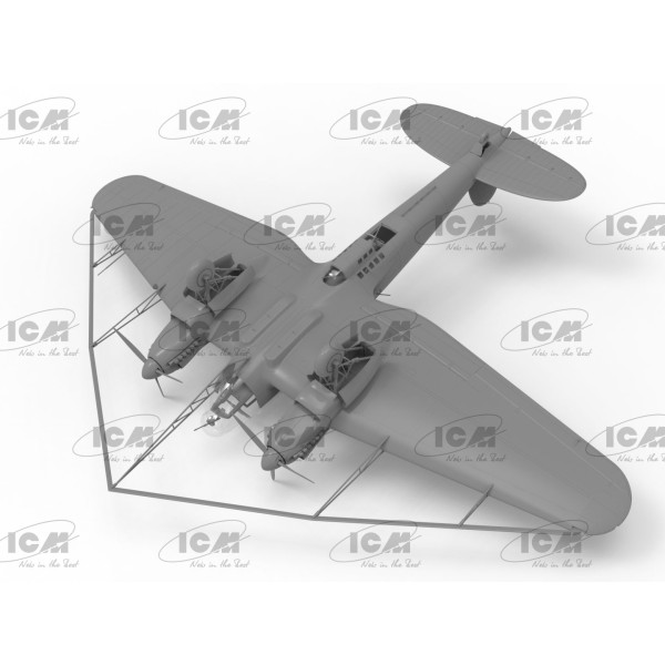 He 111H-8 Paravane Німецький літак WWII  1/48 ICM 48267
