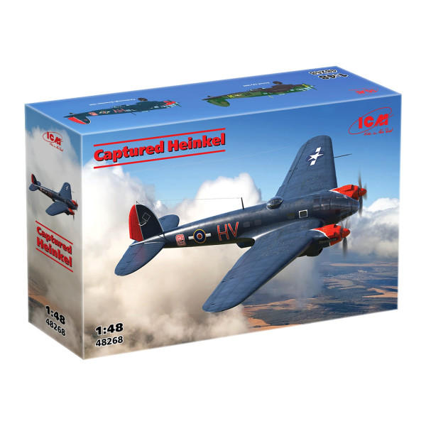 «Полонений Хейнкель» He 111H  WW2  1/48 ICM 48268