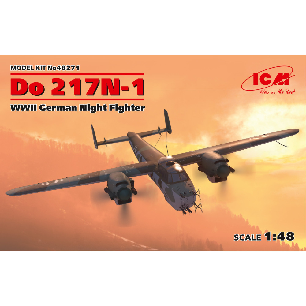 Do 217N-1, WWII German Night Fighter 1/48 ICM 48271