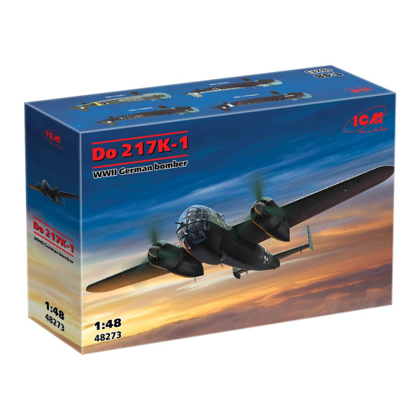 Do 217K-1 Німецький бомбардувальник WW2  1/48 ICM 48273