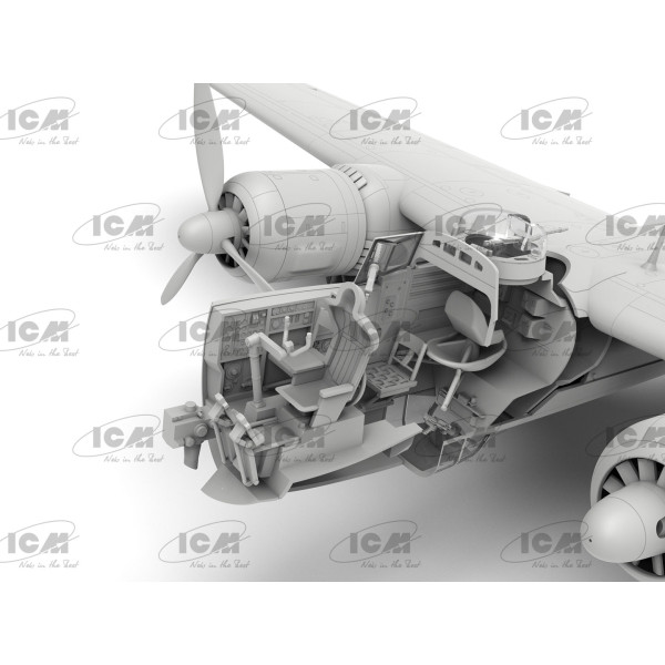 Do 217K-1 Німецький бомбардувальник WW2  1/48 ICM 48273