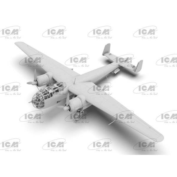 Do 217K-2 з керованими бомбами Fritz-X (Збірна модель) 1/48 ICM 48275