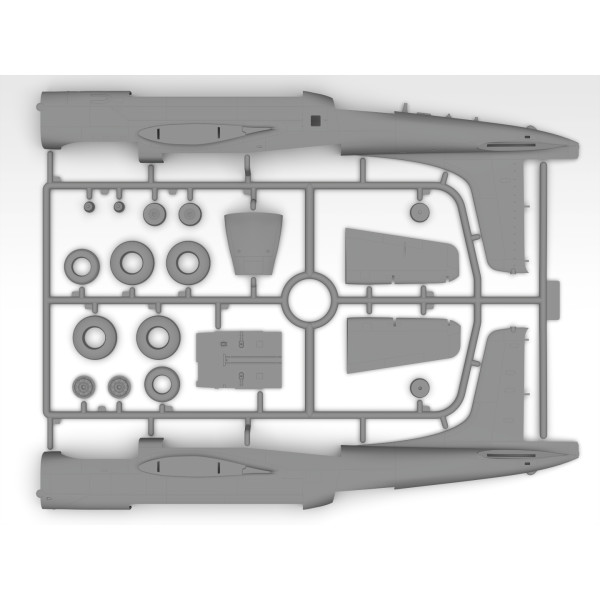 B-26K з американськими пілотами та техніками 1/48 ICM 48280