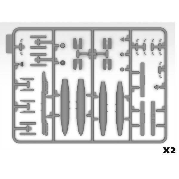 B-26K з американськими пілотами та техніками 1/48 ICM 48280