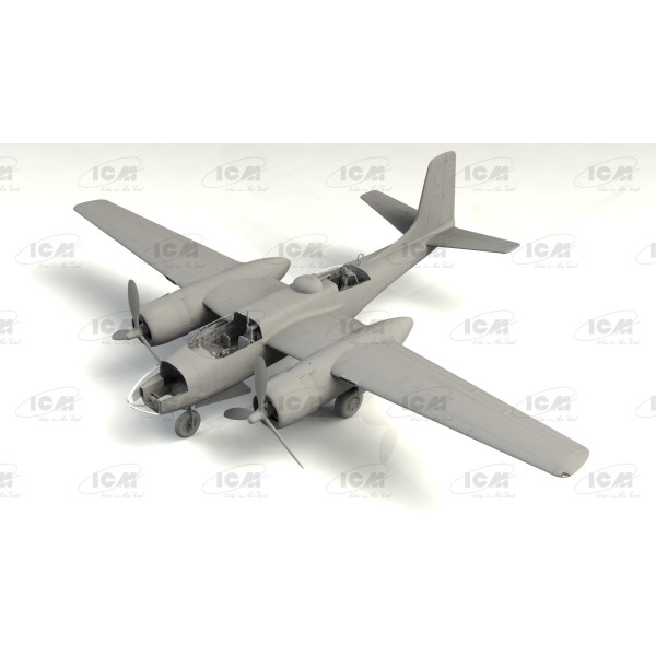 A-26С-15 Invader, WWII Американський бомбардувальник 1/48 ICM 48283