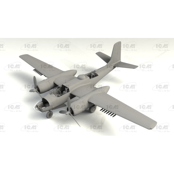 B-26С-50 Invader, американський бомбардувальник Корейської війни 1/48 ICM 48284