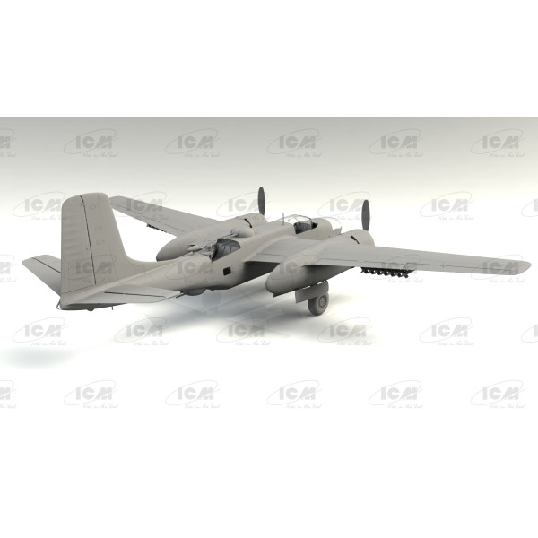B-26С-50 Invader, американський бомбардувальник Корейської війни 1/48 ICM 48284