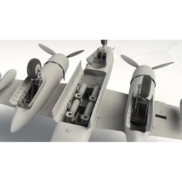 A-26В Invader Pacific War Theatre, американський бомбардувальник часів 2 СВ 1/48 ICM 48285