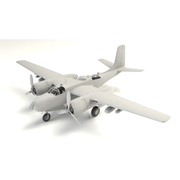A-26В Invader Pacific War Theatre, американський бомбардувальник часів 2 СВ 1/48 ICM 48285