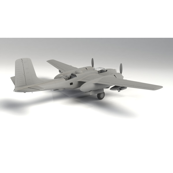 A-26В Invader Pacific War Theatre, американський бомбардувальник часів 2 СВ 1/48 ICM 48285