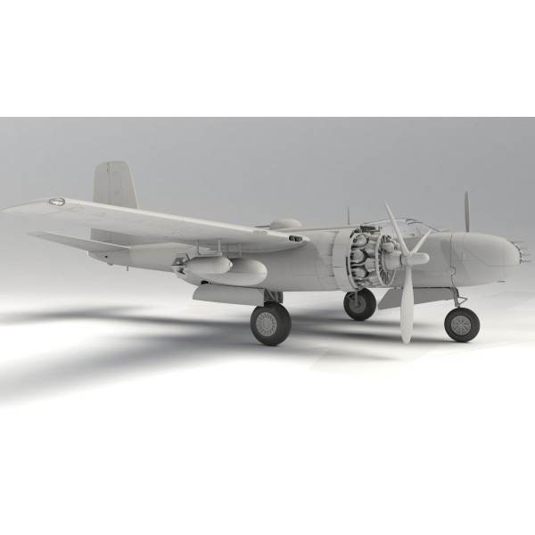 A-26В Invader Pacific War Theatre, американський бомбардувальник часів 2 СВ 1/48 ICM 48285
