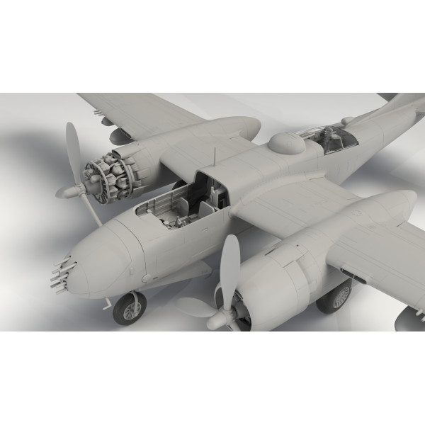 A-26В Invader Pacific War Theatre, американський бомбардувальник часів 2 СВ 1/48 ICM 48285