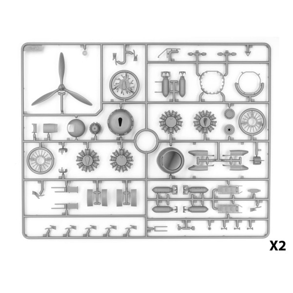 Військово-морський літак Jig Dog JD-1D Invader з дроном KDA-1 1/48 ICM 48289