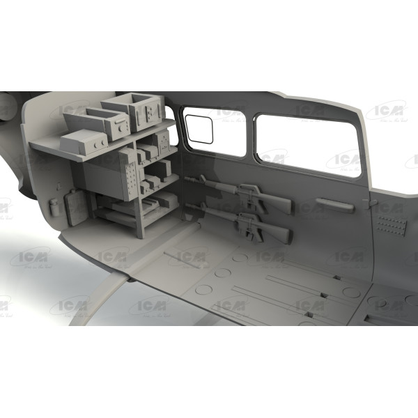 Cessna O-2A Skymaster, American Reconnaissance Aircraft 1/48 ICM 48290