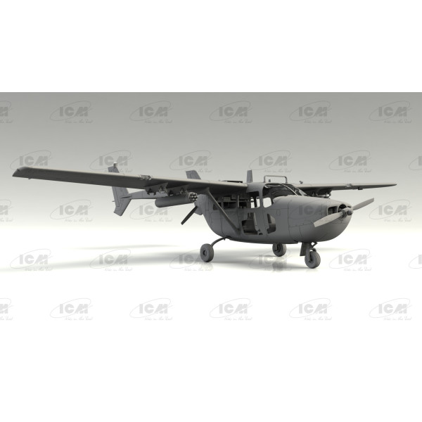 Cessna O-2A Skymaster, American Reconnaissance Aircraft 1/48 ICM 48290