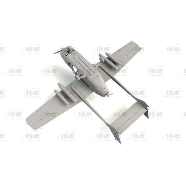 Cessna O-2A Skymaster, American Reconnaissance Aircraft 1/48 ICM 48290