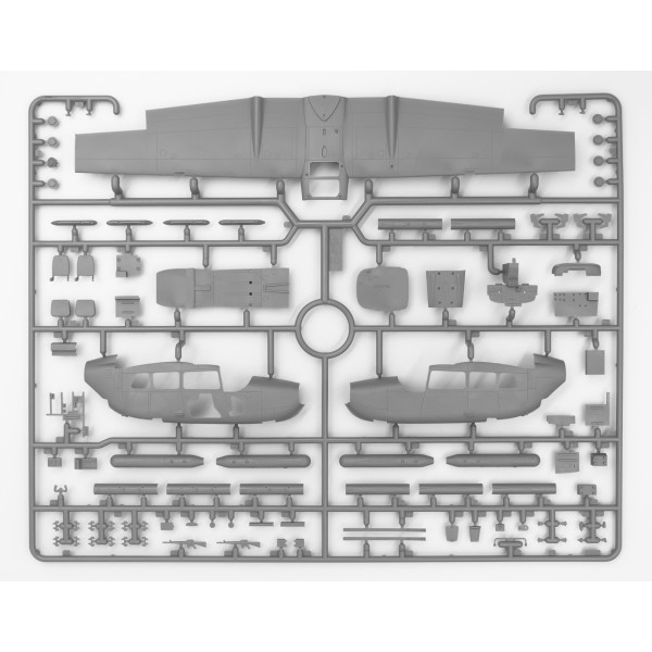 Cessna O-2A Skymaster, American Reconnaissance Aircraft 1/48 ICM 48290