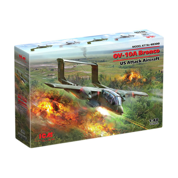 OV-10А Bronco Американський ударний літак 1/48 ICM 48300