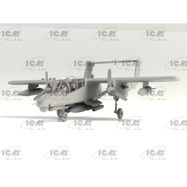 OV-10D+ Bronco  Американський ударний літак 1/48 ICM 48301