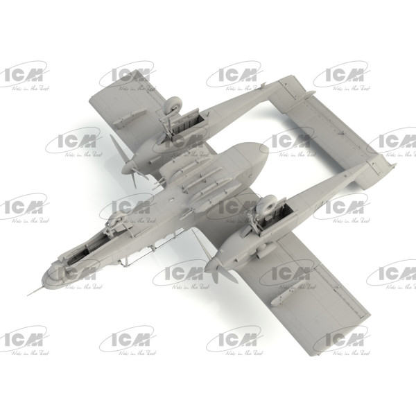 OV-10D+ Bronco  Американський ударний літак 1/48 ICM 48301