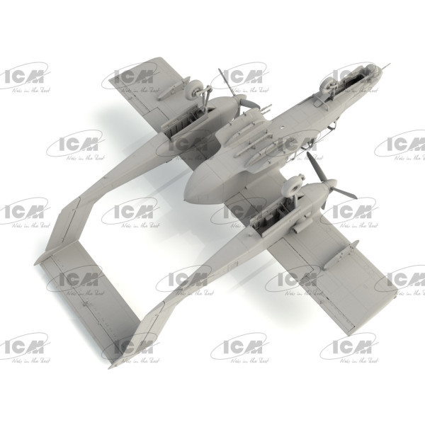 OV-10D+ Bronco  Американський ударний літак 1/48 ICM 48301