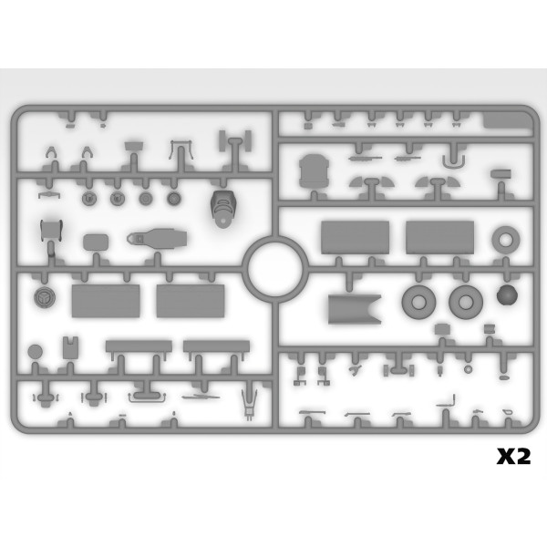 "Desert Storm" 1991, American aircraft OV-10A and OV-10D+ (2 models in the set) 1/48 ICM 48302