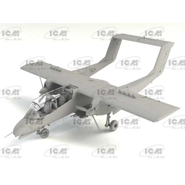 American light attack and reconnaissance aircraft Bronco OV-10A US Navy 1/48 ICM 48304