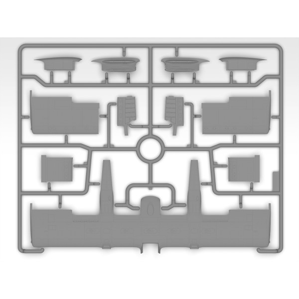 American light attack and reconnaissance aircraft Bronco OV-10A US Navy 1/48 ICM 48304