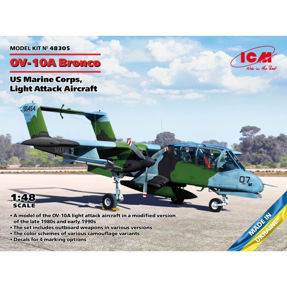 ОВ-10А Бронко Корпус морської піхоти США 1/48 ICM 48305