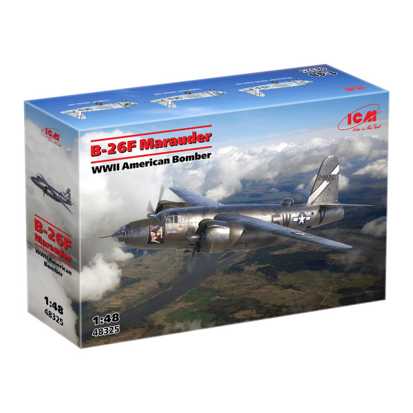 B-26F Marauder WWII American Bomber  1/48 ICM 48325