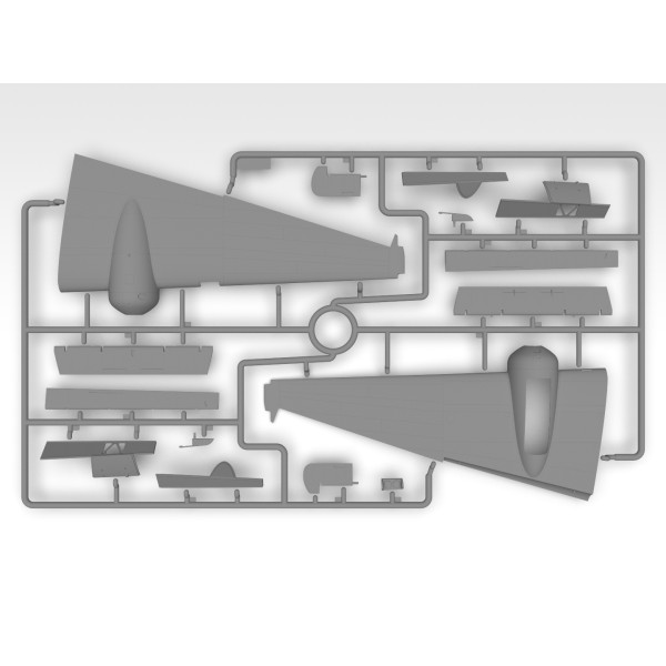  British Bomber 2 SV HP.52 Hampden B.Mk.I 1/48 ICM 48352