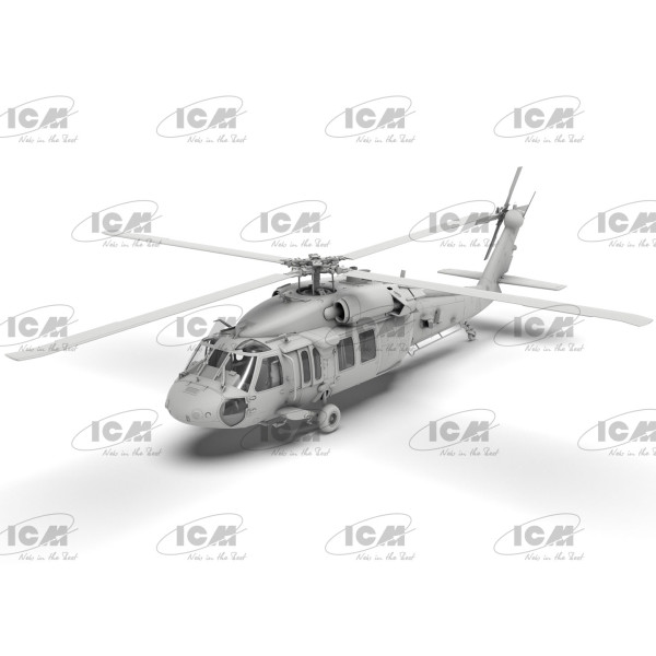 UH-60A Black Hawk, військово-транспортний гелікоптер США 1/48 ICM 48361