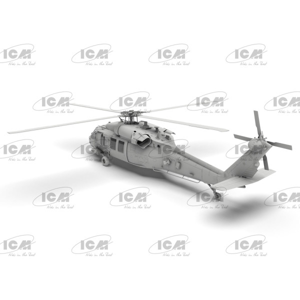 UH-60A Black Hawk, військово-транспортний гелікоптер США 1/48 ICM 48361