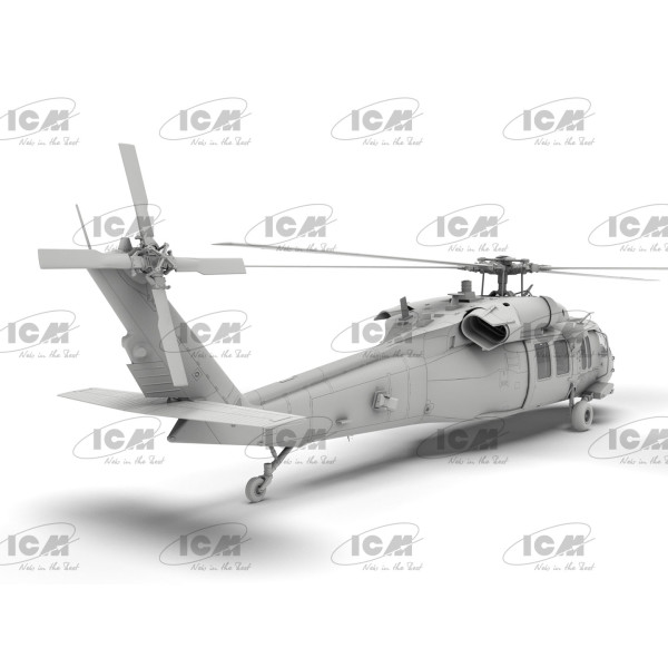 UH-60A Black Hawk, військово-транспортний гелікоптер США 1/48 ICM 48361