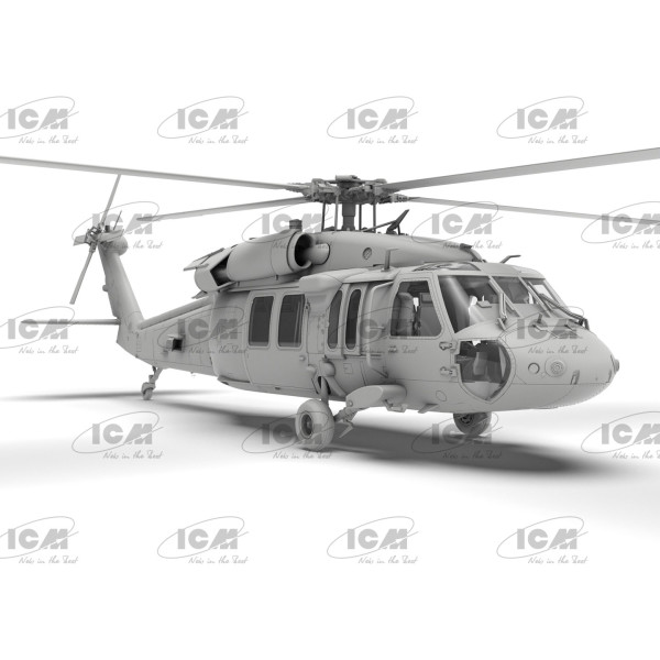 UH-60A Black Hawk, військово-транспортний гелікоптер США 1/48 ICM 48361